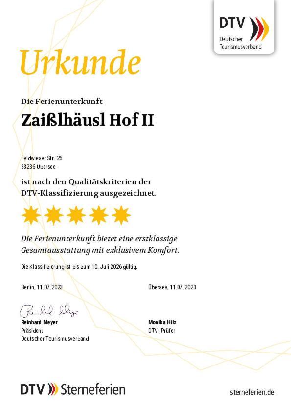 Zaisslhaeusl Hof Ferienwohnungen Übersee Habitación foto