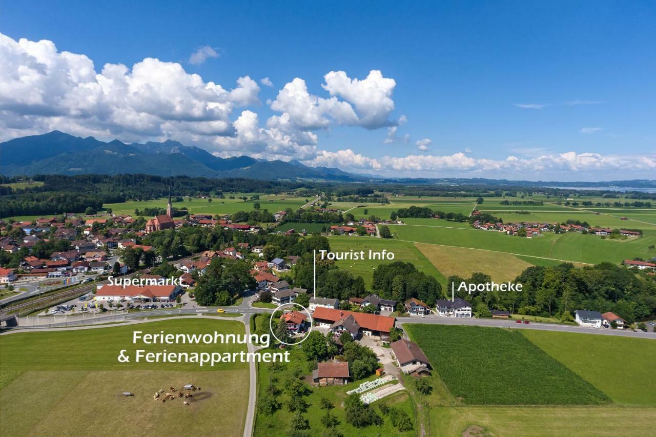 Zaisslhausl Hof Ferienwohnungen Übersee Exterior foto